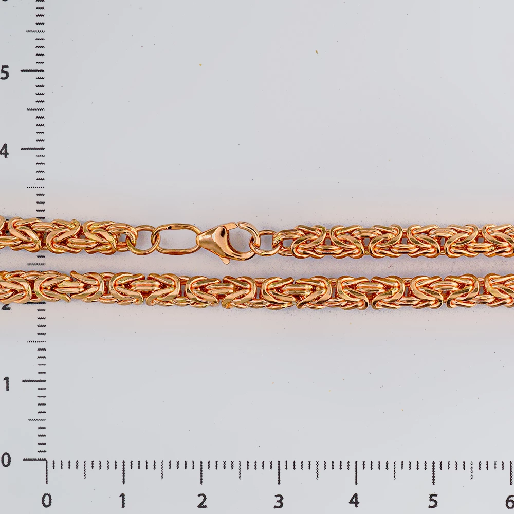 Цепь из красного золота 585 пробы
