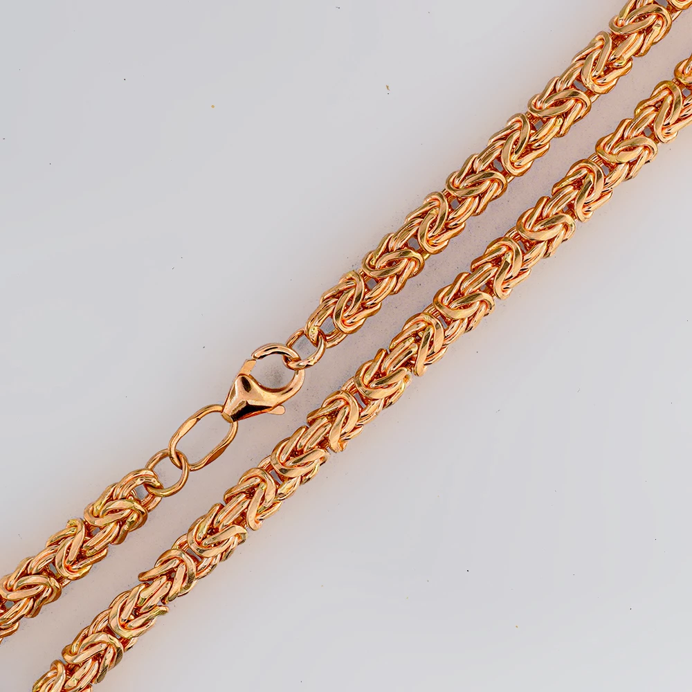 Цепь из красного золота 585 пробы