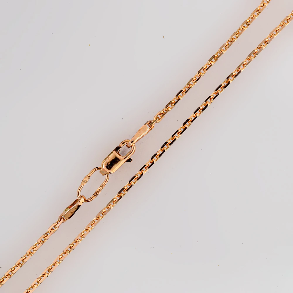 Цепь из красного золота 585 пробы