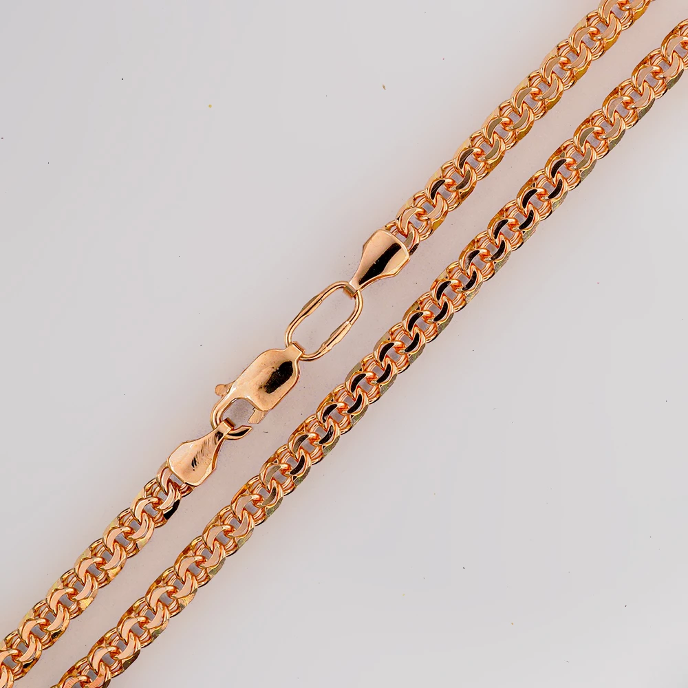 Цепь из красного золота 585 пробы