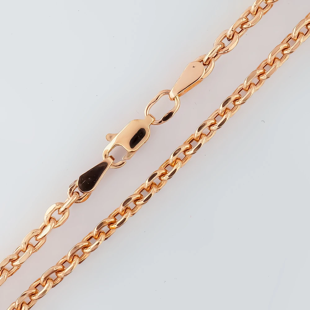 Цепь из красного золота 585 пробы