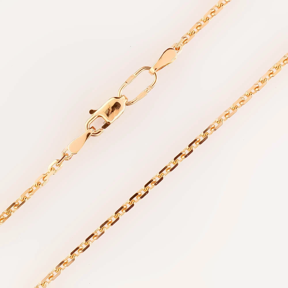 Цепь из красного золота 585 пробы