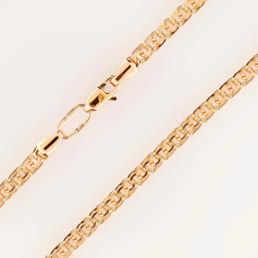 Цепь из красного золота 585 пробы