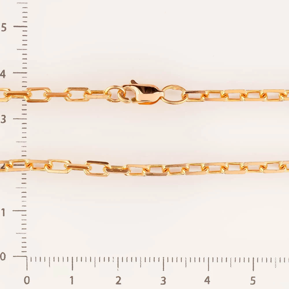 Цепь из красного золота 585 пробы