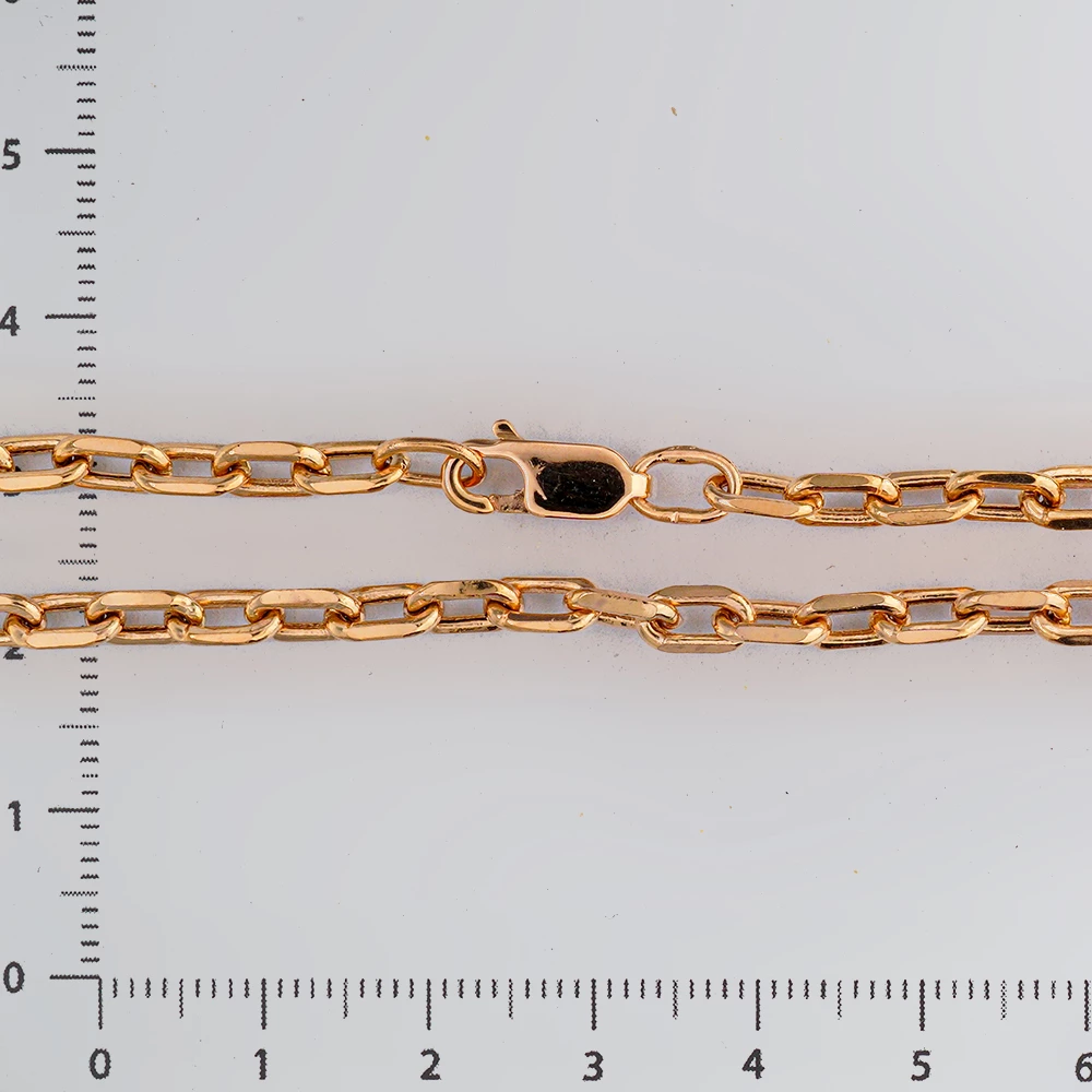 Цепь из красного золота 585 пробы