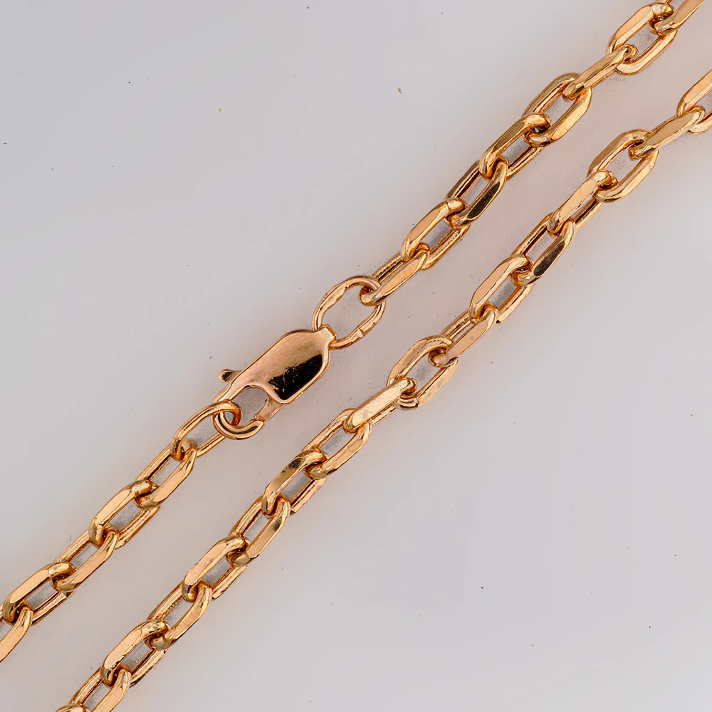 Цепь из красного золота 585 пробы