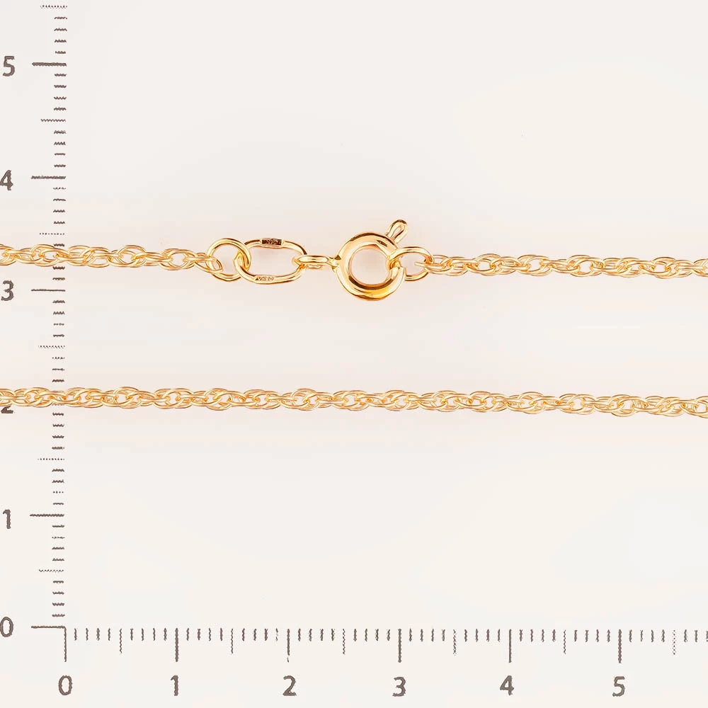 Цепь из красного золота 585 пробы