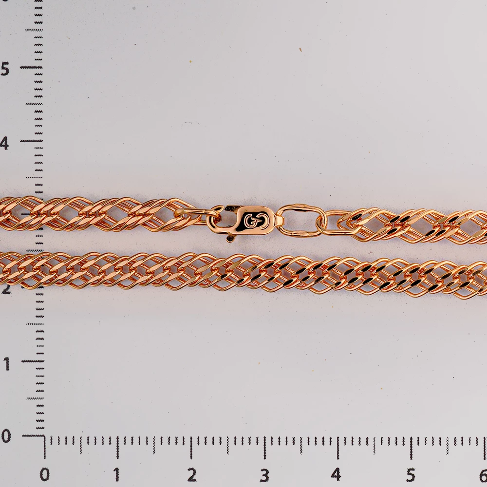 Цепь из красного золота 585 пробы