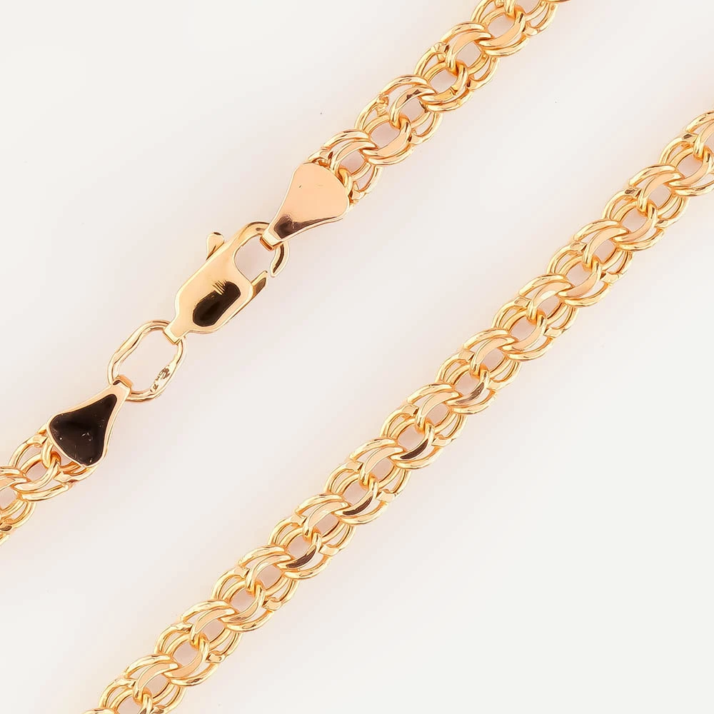 Цепь из красного золота 585 пробы