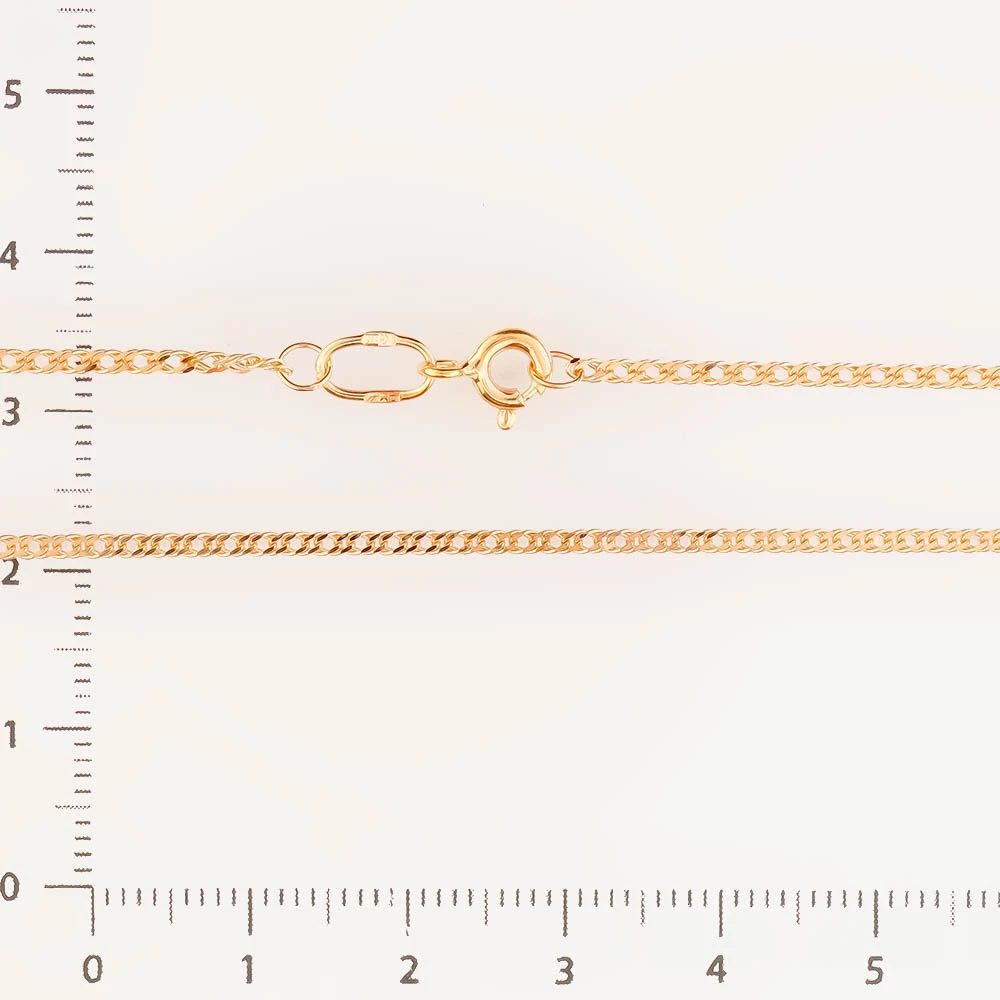 Цепь из красного золота 585 пробы