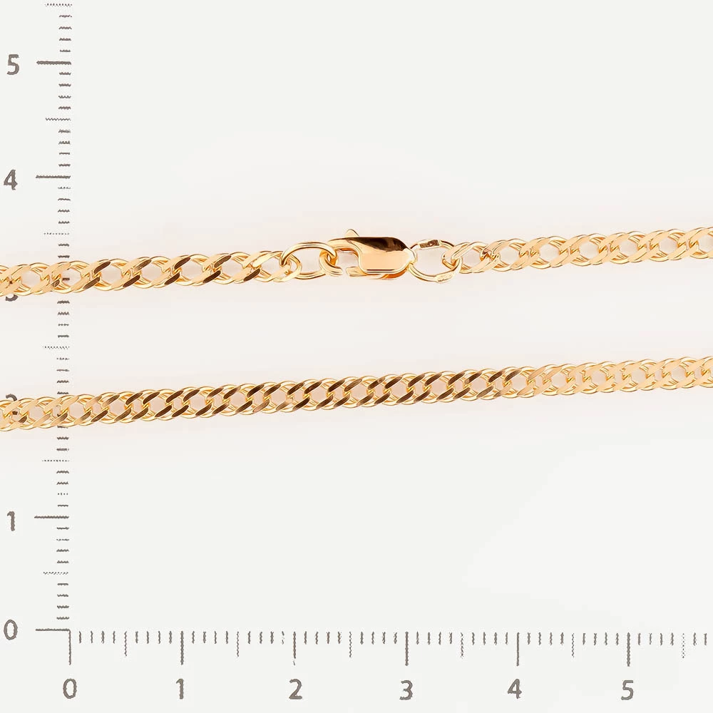 Цепь из красного золота 585 пробы