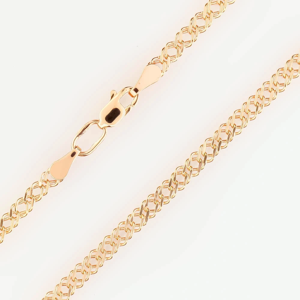 Цепь из красного золота 585 пробы