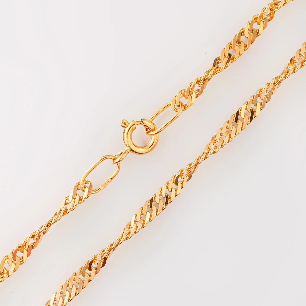 Цепь из красного золота 585 пробы