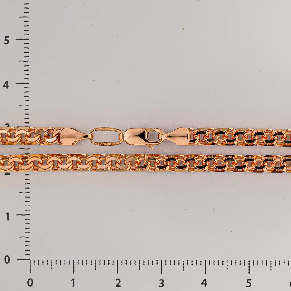 Цепь из красного золота 585 пробы