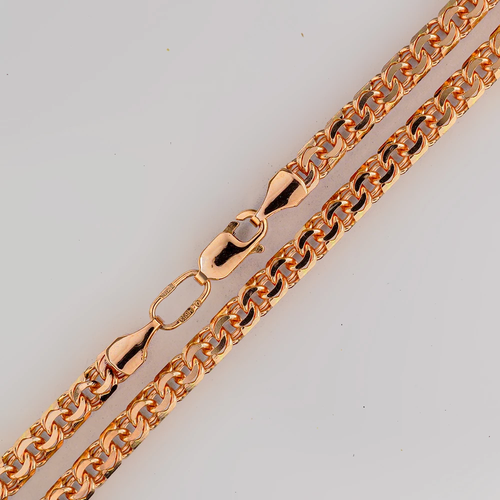 Цепь из красного золота 585 пробы