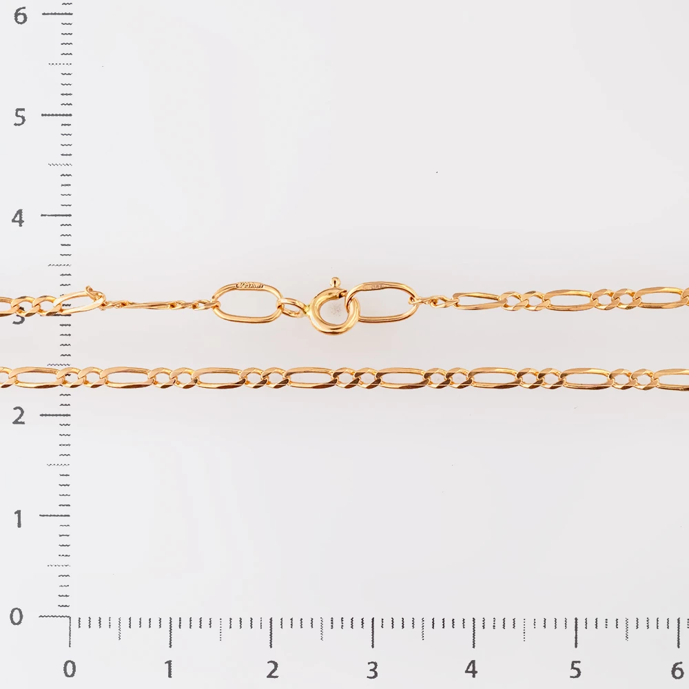 Цепь из красного золота 585 пробы