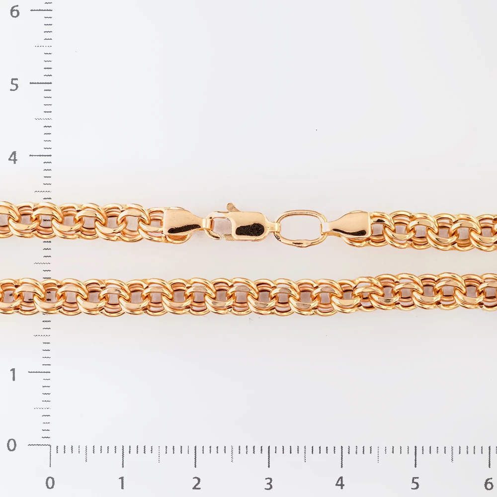 Цепь из красного золота 585 пробы