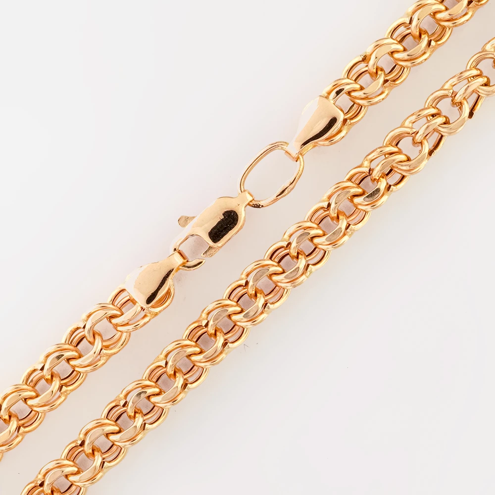 Цепь из красного золота 585 пробы