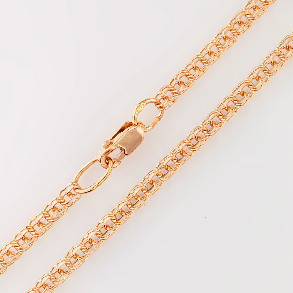 Цепь из красного золота 585 пробы