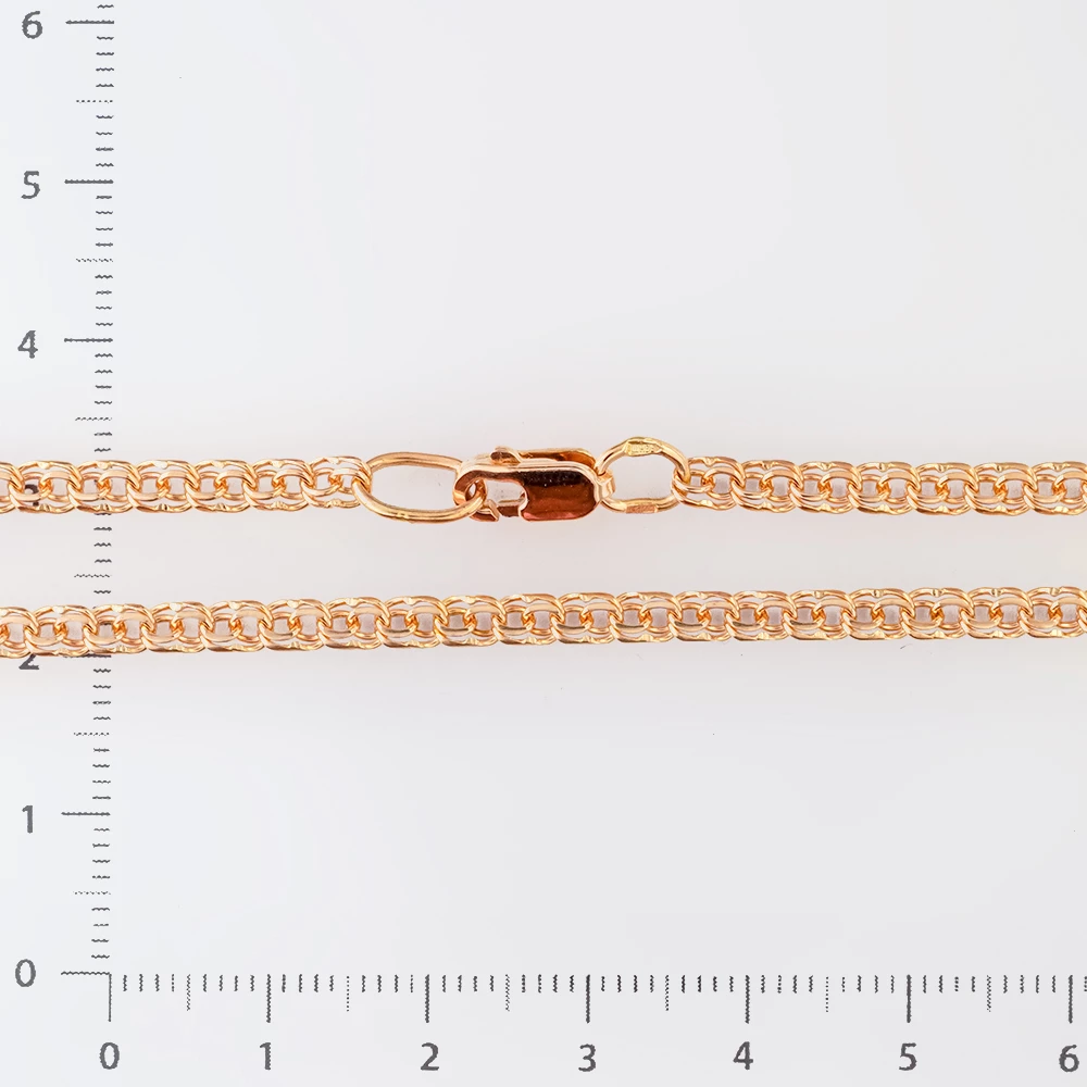 Цепь из красного золота 585 пробы