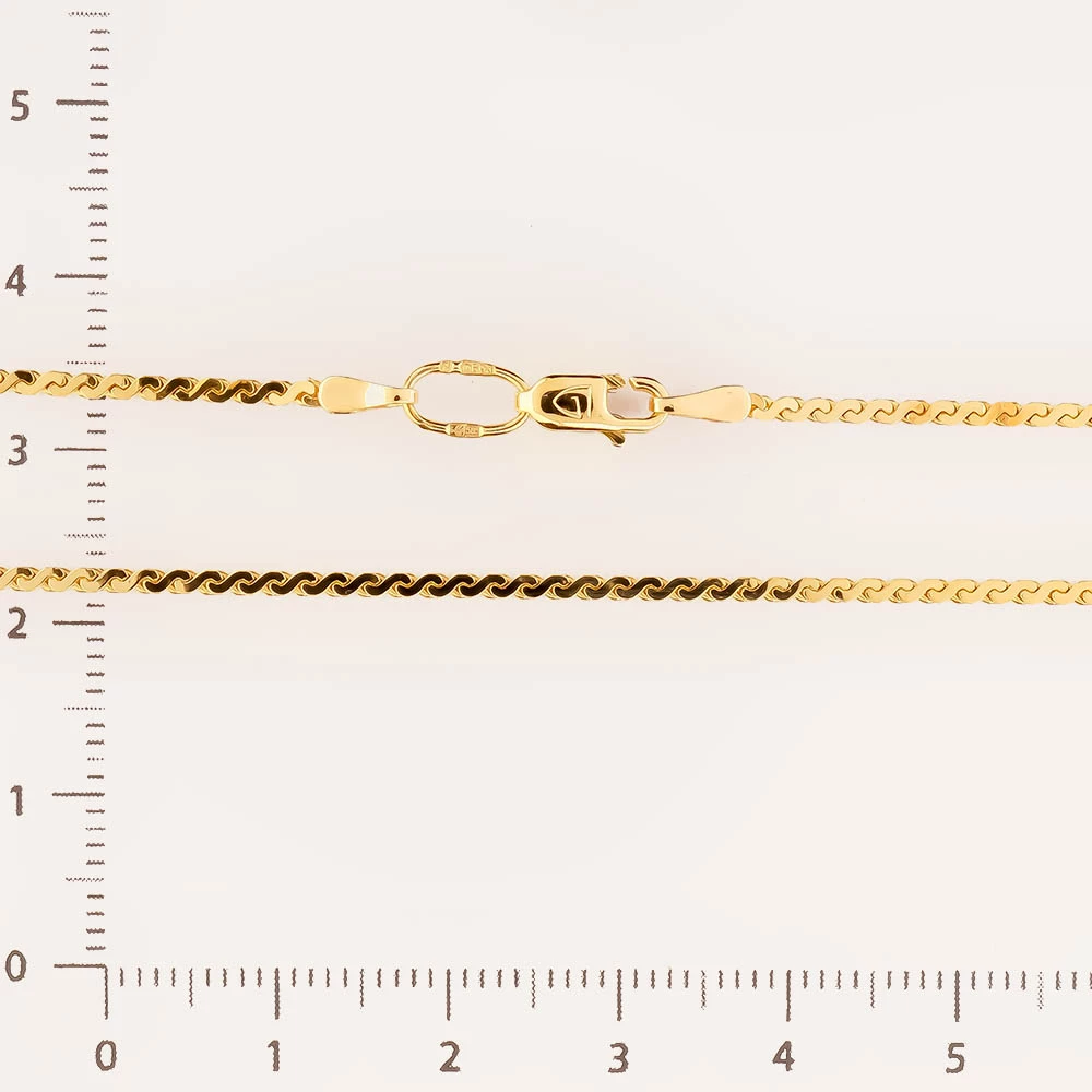 Цепь из желтого золота 585 пробы