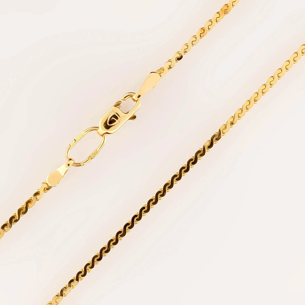 Цепь из желтого золота 585 пробы