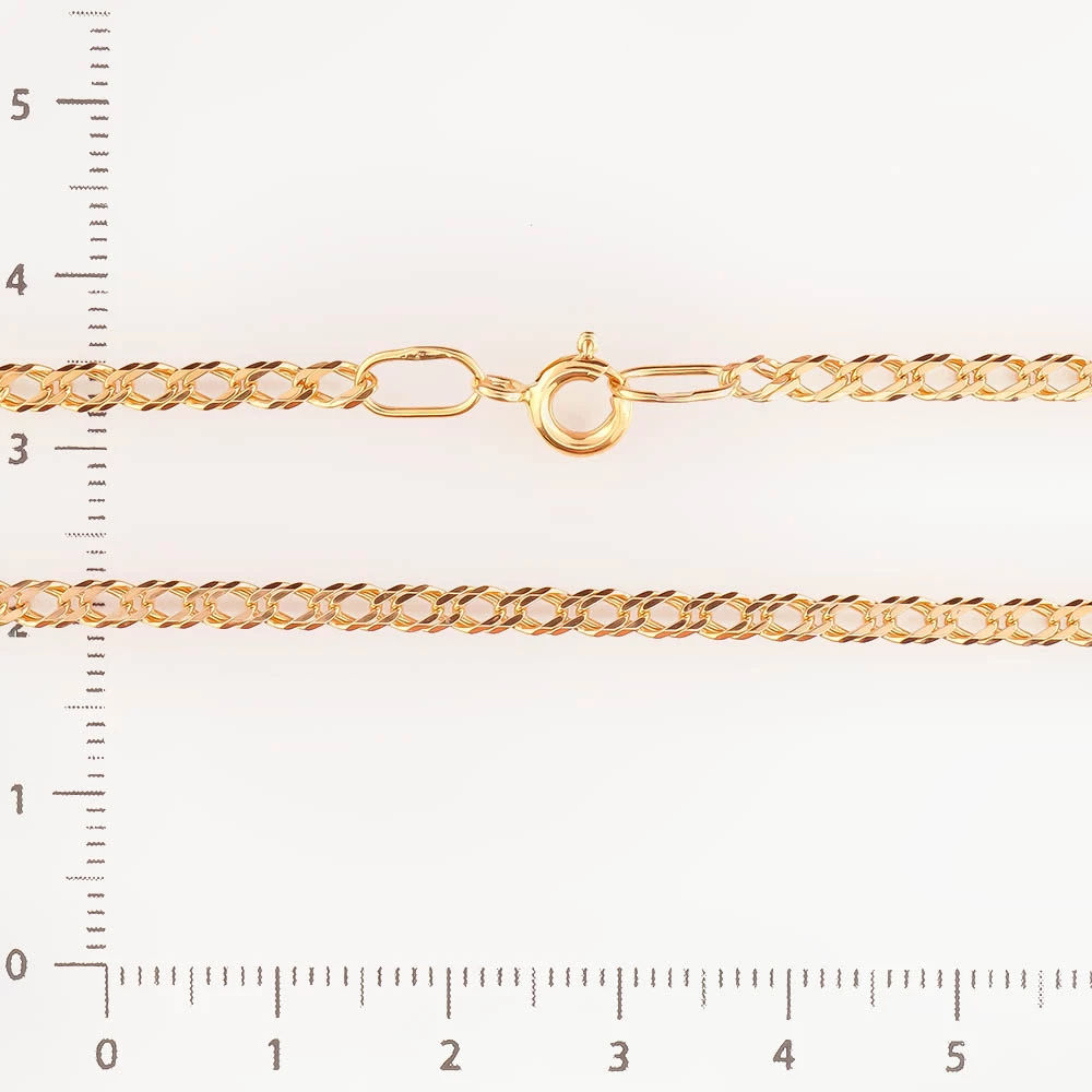 Цепь из красного золота 585 пробы