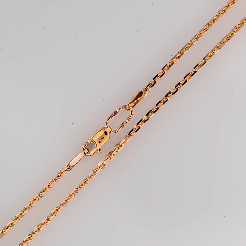 Цепь из красного золота 585 пробы