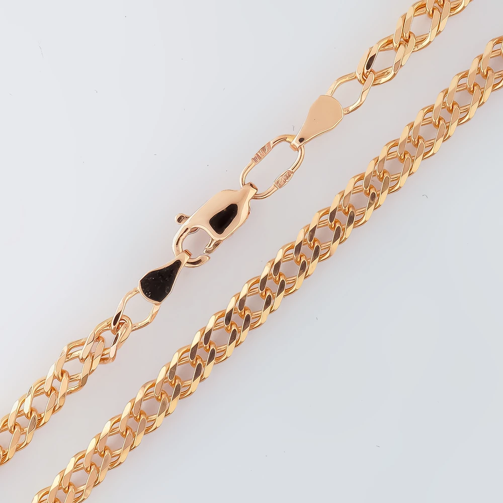 Цепь из красного золота 585 пробы