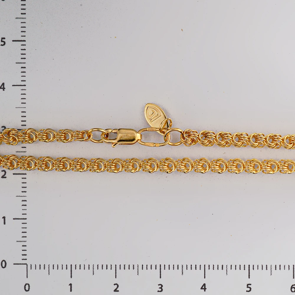 Цепь из желтого золота 585 пробы