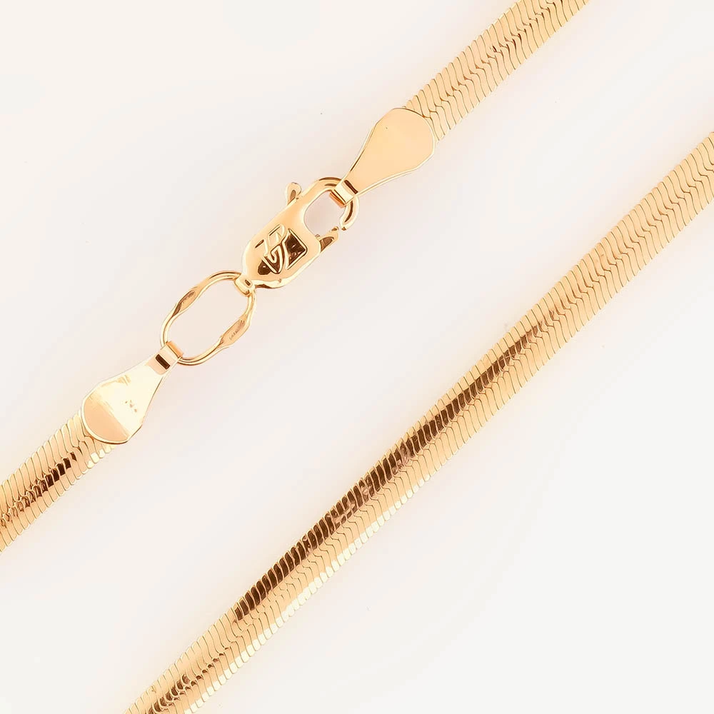 Цепь из красного золота 585 пробы