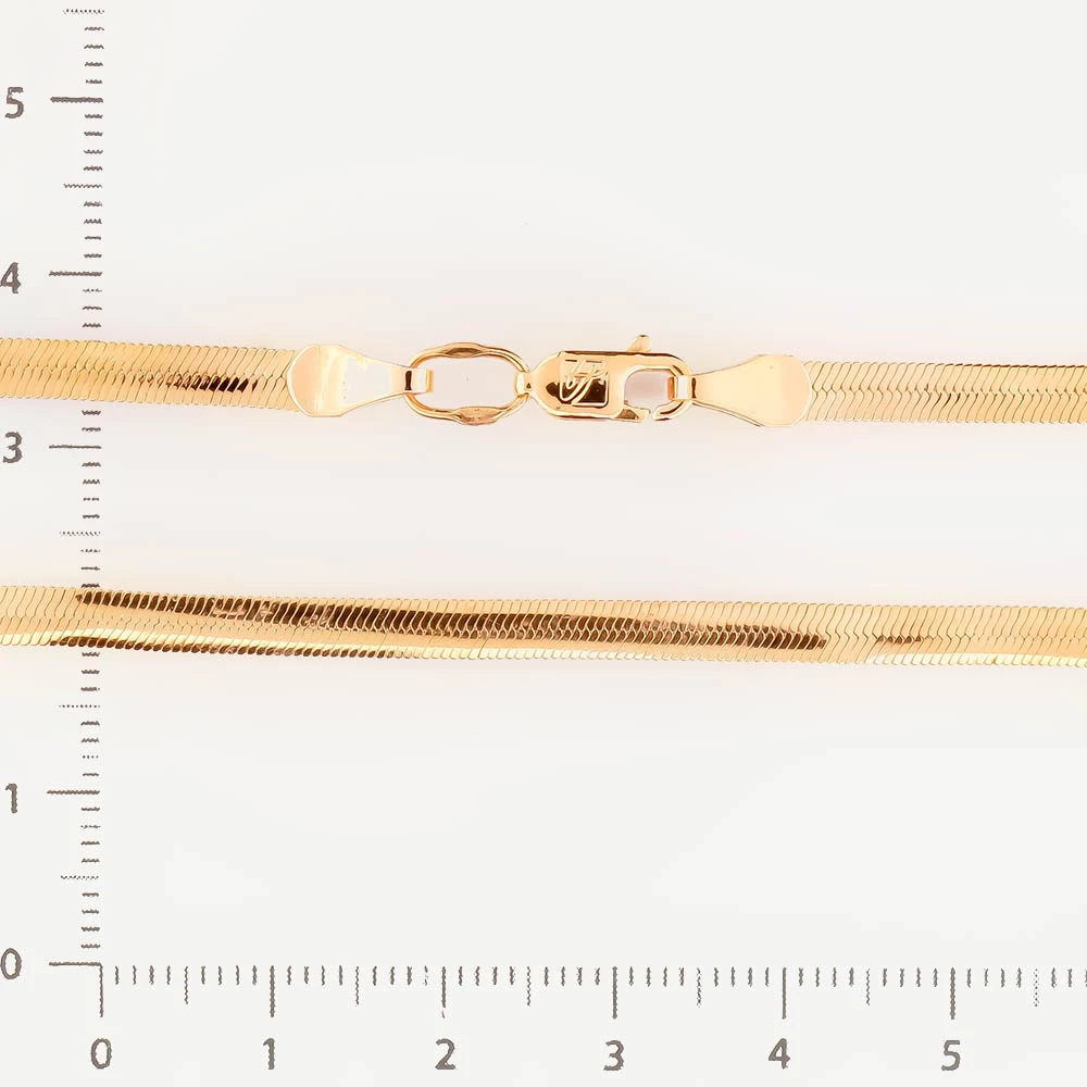 Цепь из красного золота 585 пробы