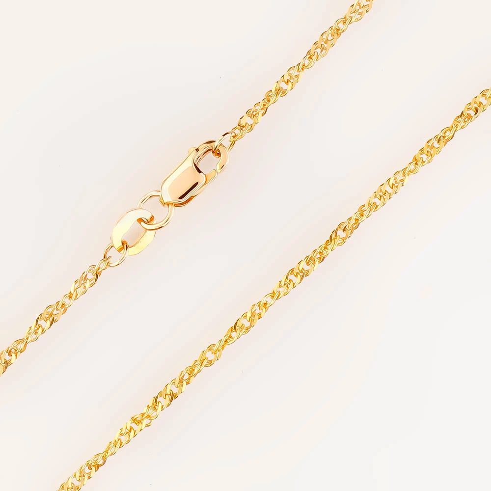 Цепь из красного золота 585 пробы