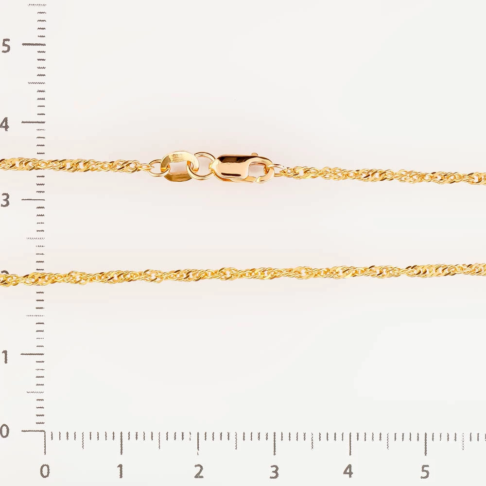 Цепь из красного золота 585 пробы