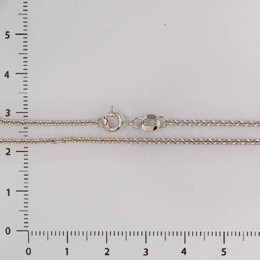 Цепь из белого золота 585 пробы