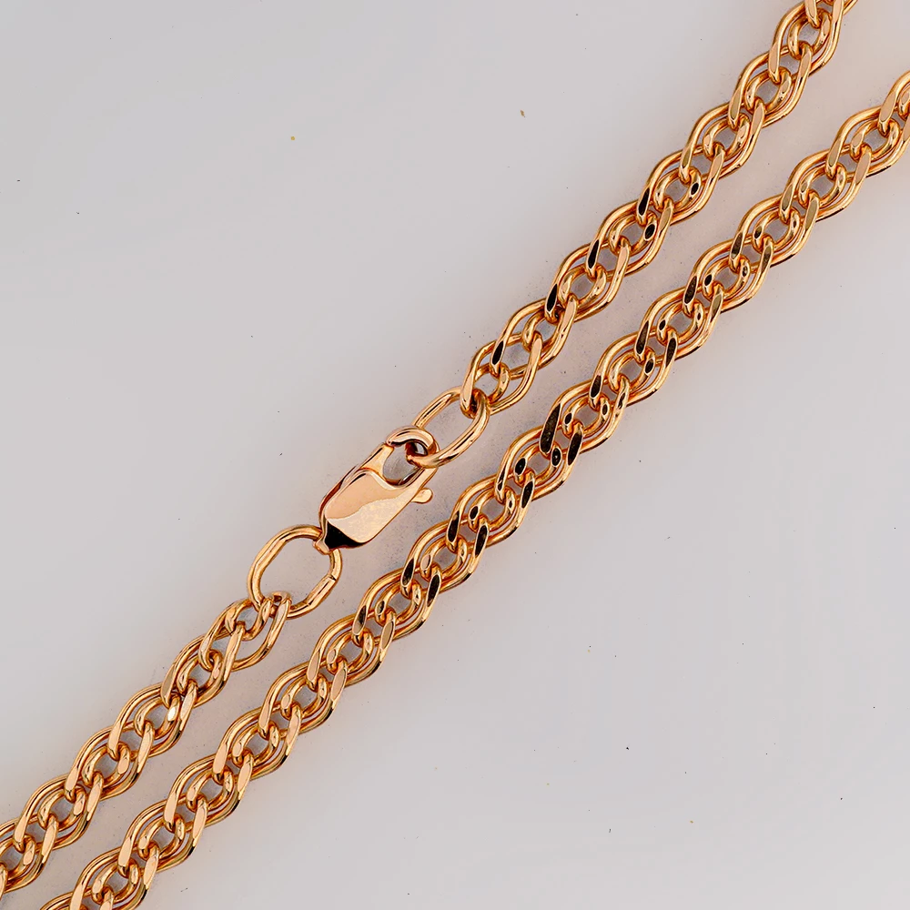 Цепь из красного золота 585 пробы