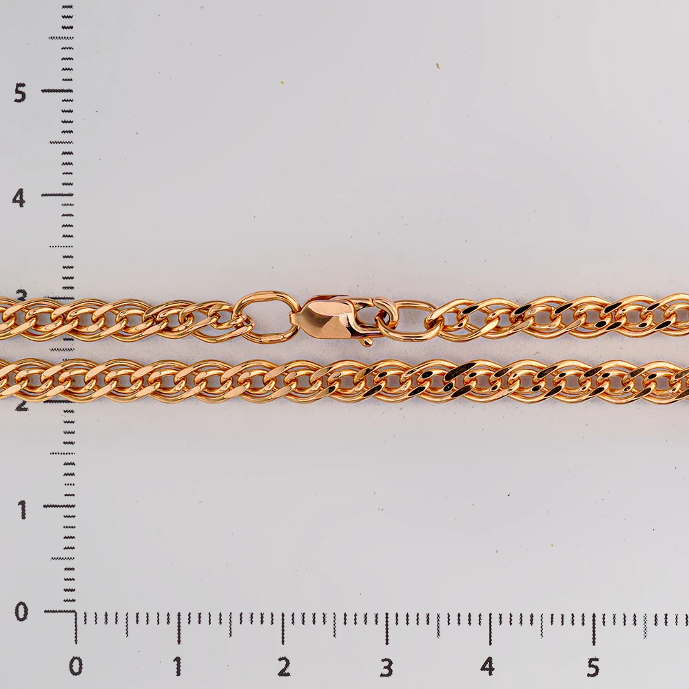 Цепь из красного золота 585 пробы