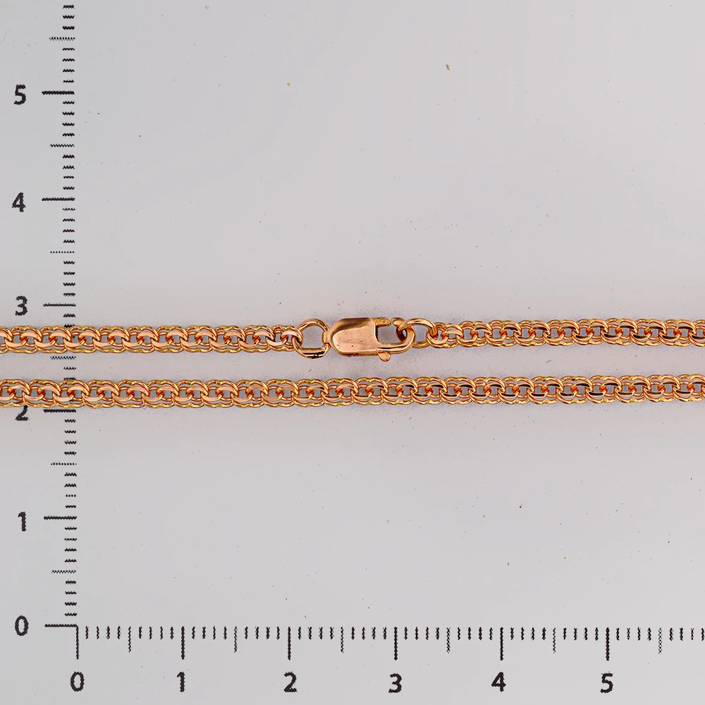 Цепь из красного золота 585 пробы