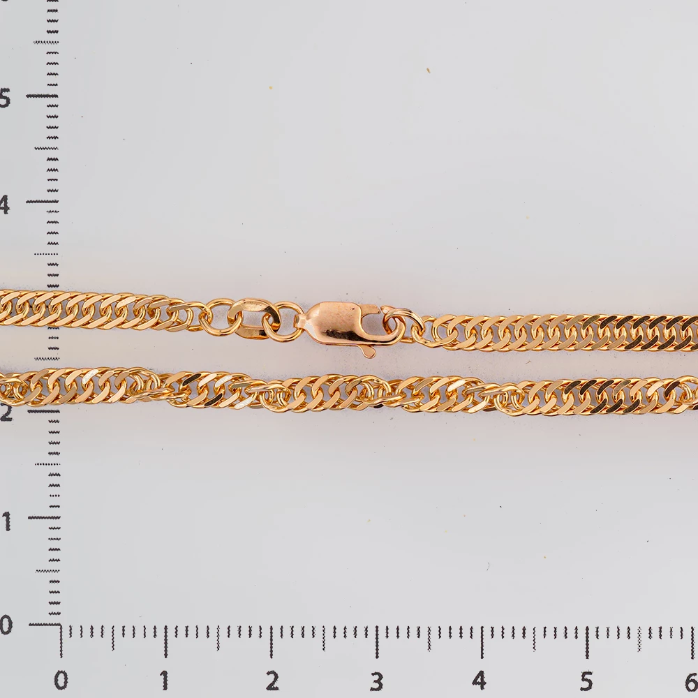 Цепь из красного золота 585 пробы