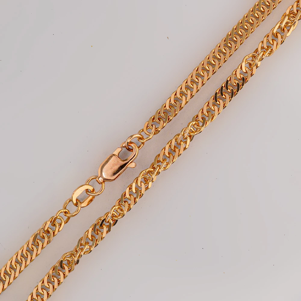 Цепь из красного золота 585 пробы