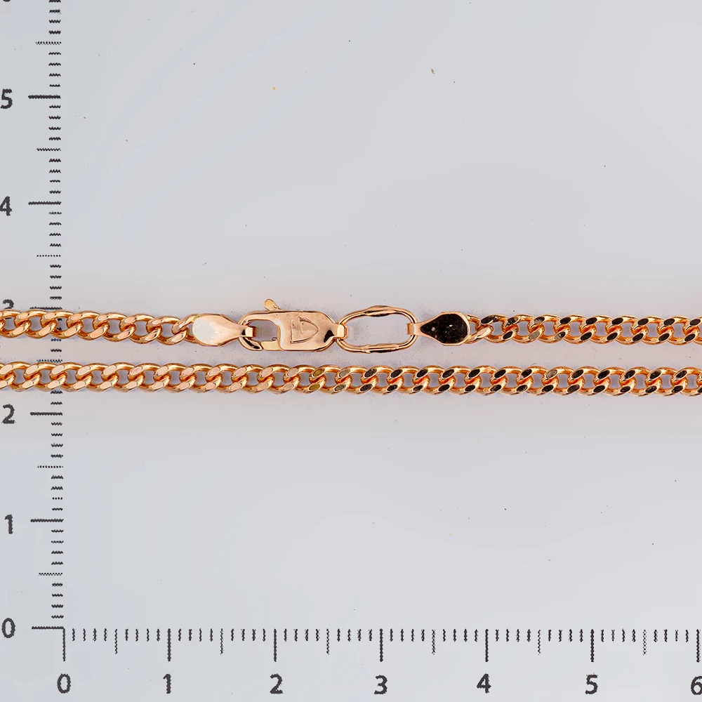 Цепь из красного золота 585 пробы