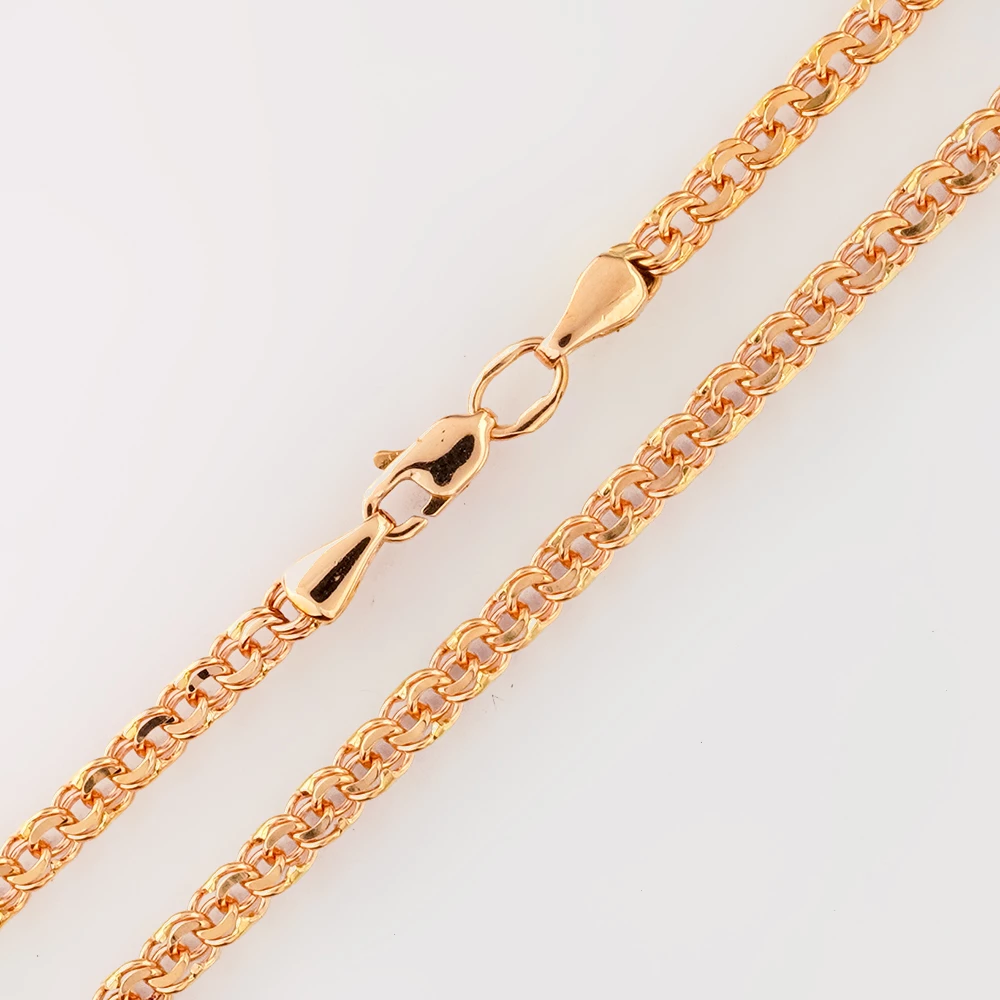 Цепь из красного золота 585 пробы