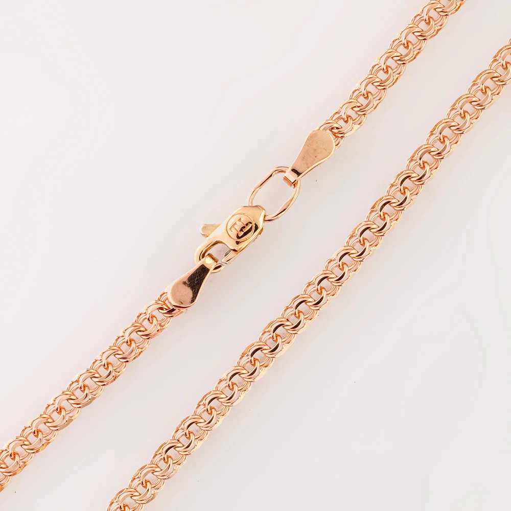 Цепь из красного золота 585 пробы