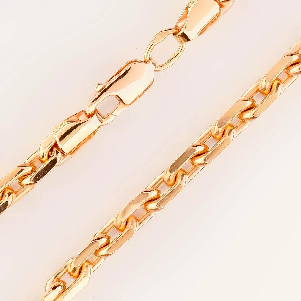 Цепь из красного золота 585 пробы