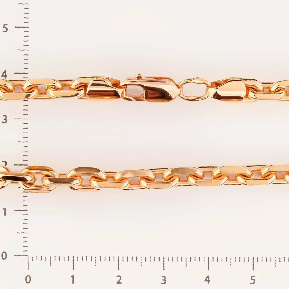 Цепь из красного золота 585 пробы
