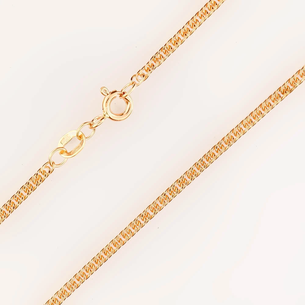 Цепь из красного золота 585 пробы