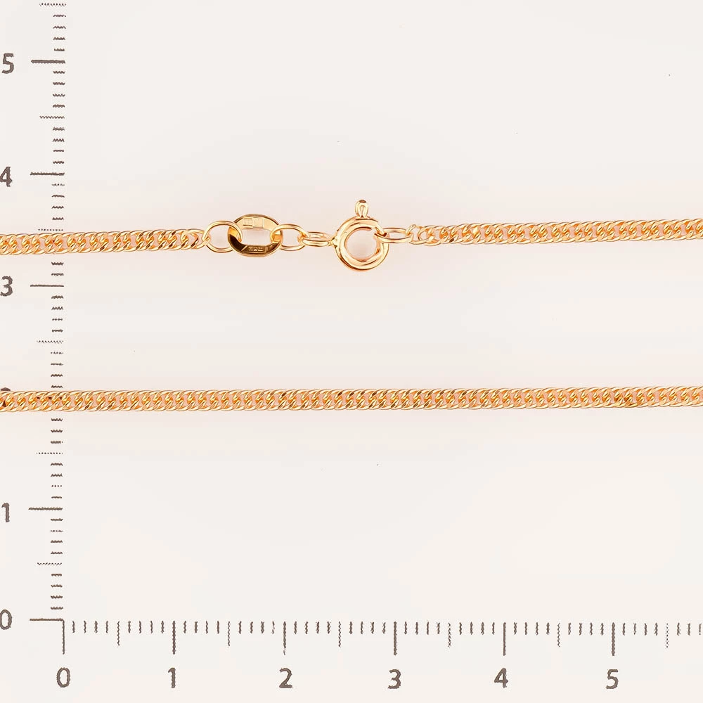 Цепь из красного золота 585 пробы