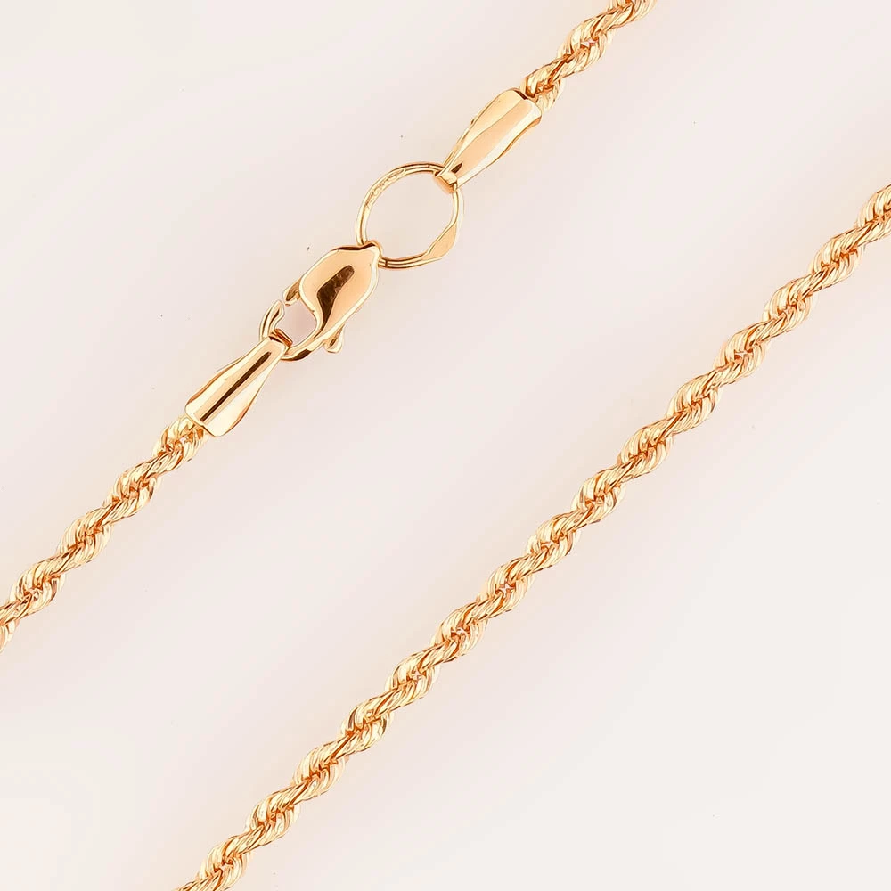 Цепь из красного золота 585 пробы