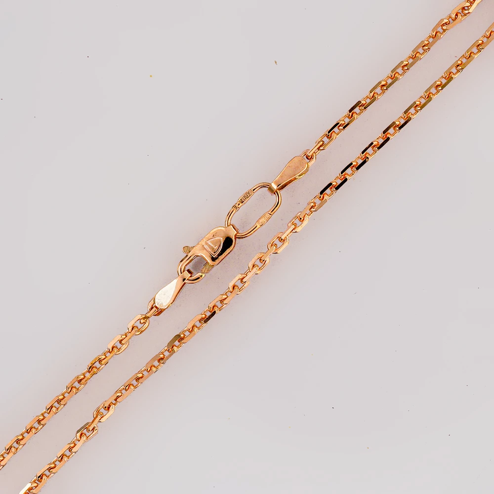 Цепь из красного золота 585 пробы