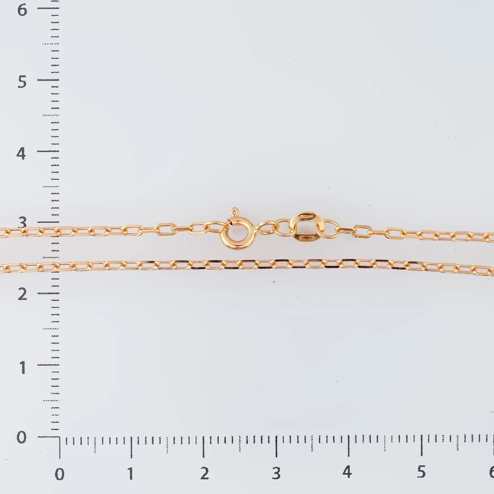 Цепь из красного золота 585 пробы